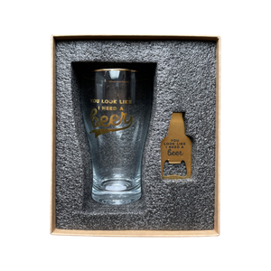 Beer Glass Giftset