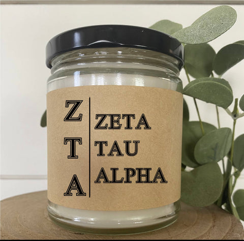 Sorority Candle